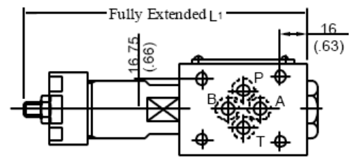 21MPa Relief Modular Valve MBP-01 MBA-01 MBB-01 01 Series Modular Relief Valve 3