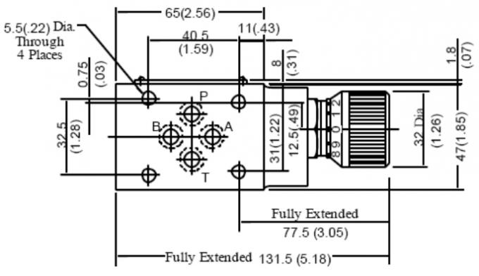01 Series Industrial Hydraulic Modular Valve MSCP-01-30 Throttle And Check Modular Valve 4