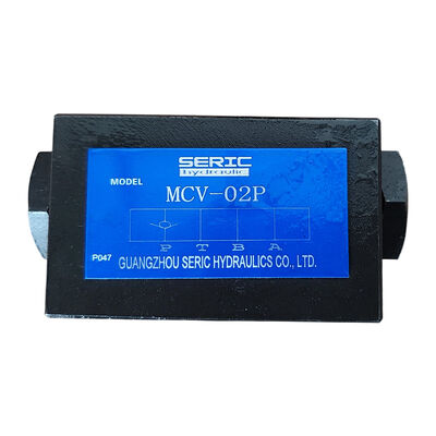 MCV-02 MCV-03 Modular Check Valves Stacked One Way Pressure Maintenance Valve 3