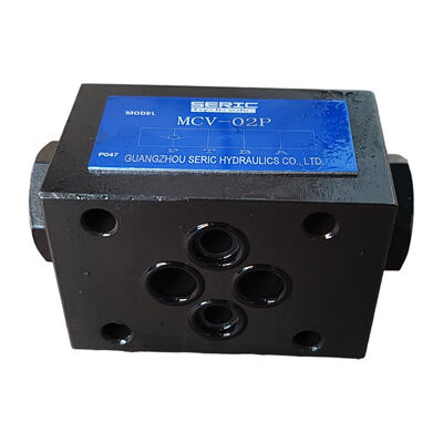 MCV-02 MCV-03 Modular Check Valves Stacked One Way Pressure Maintenance Valve