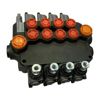 P80 Series Manual Directional Control Valve Electromagnetic Hydraulic Pressure Control Valve 5