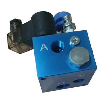 ET Series Compact Hydraulic Hoist Control Valve For Lifting Equipment 20L/min 40L/min 4