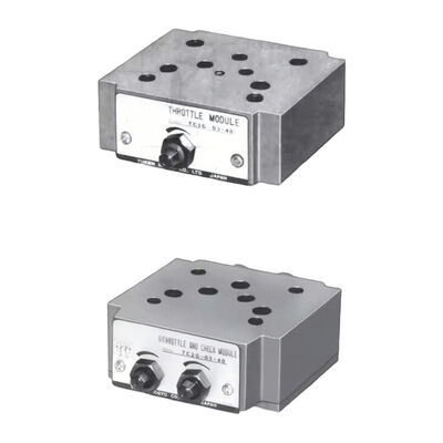 TC1G TC2G Hydraulic Flow Control Valve Throttle And Check Modular Valve 4