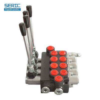 P40 Series Multi-way Valve Multiple Monoblock Manual Directional Control Valve