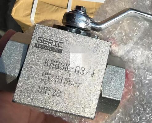 KHB-3/4 High Pressure Ball Valve Hydraulic Directional Control Valve Actuator